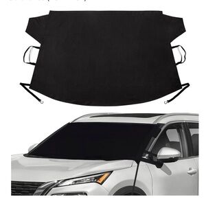 Windshield Cover for Ice and Snow - Snow Cover for Car, Truck & SUV (79” x 45”)